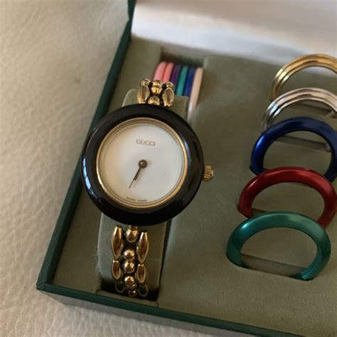 gucci watch changeable face